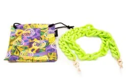 AIRPORT Catenella Per Occhiali Fluo 10037G Verde Fluo