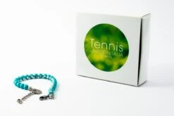 Bracciale Tennis Light MADEINITALIA DESIGN Azzurro Clear