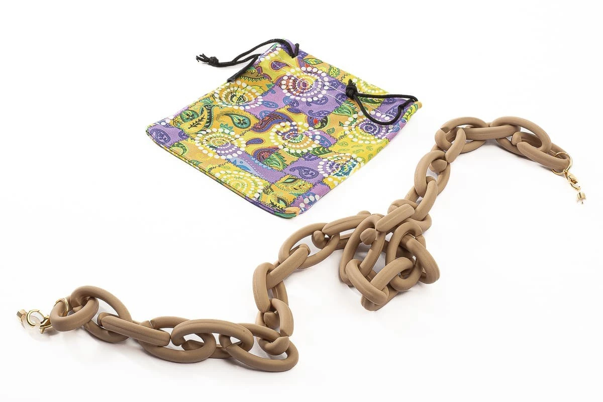 Catenella Occhiali AIRPORT 74534 ST Pink 2 Catenella Occhiali AIRPORT 74534 ST Pink - immagine 2