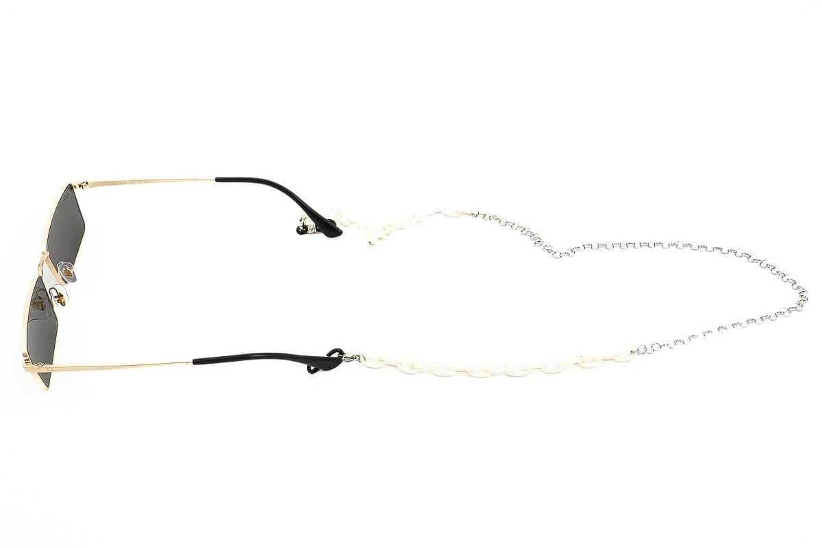 Catenella Occhiali - Collana MARTA GELMI 3XTE Big Chain Bianco 2 Catenella Occhiali - Collana MARTA GELMI 3XTE Big Chain Bianco - immagine 2