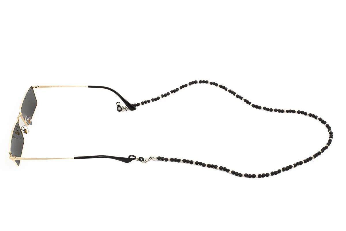 Catenella Occhiali - Collana MARTA GELMI 3XTE Moon Stone Lava 2 Catenella Occhiali - Collana MARTA GELMI 3XTE Moon Stone Lava - immagine 2