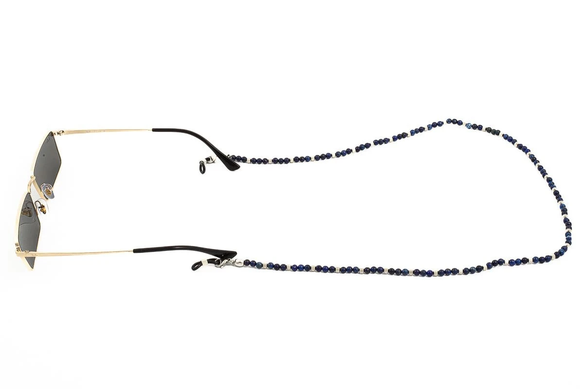 Catenella Occhiali - Collana MARTA GELMI 3XTE Moon Stone Sodalite 2 Catenella Occhiali - Collana MARTA GELMI 3XTE Moon Stone Sodalite - immagine 2