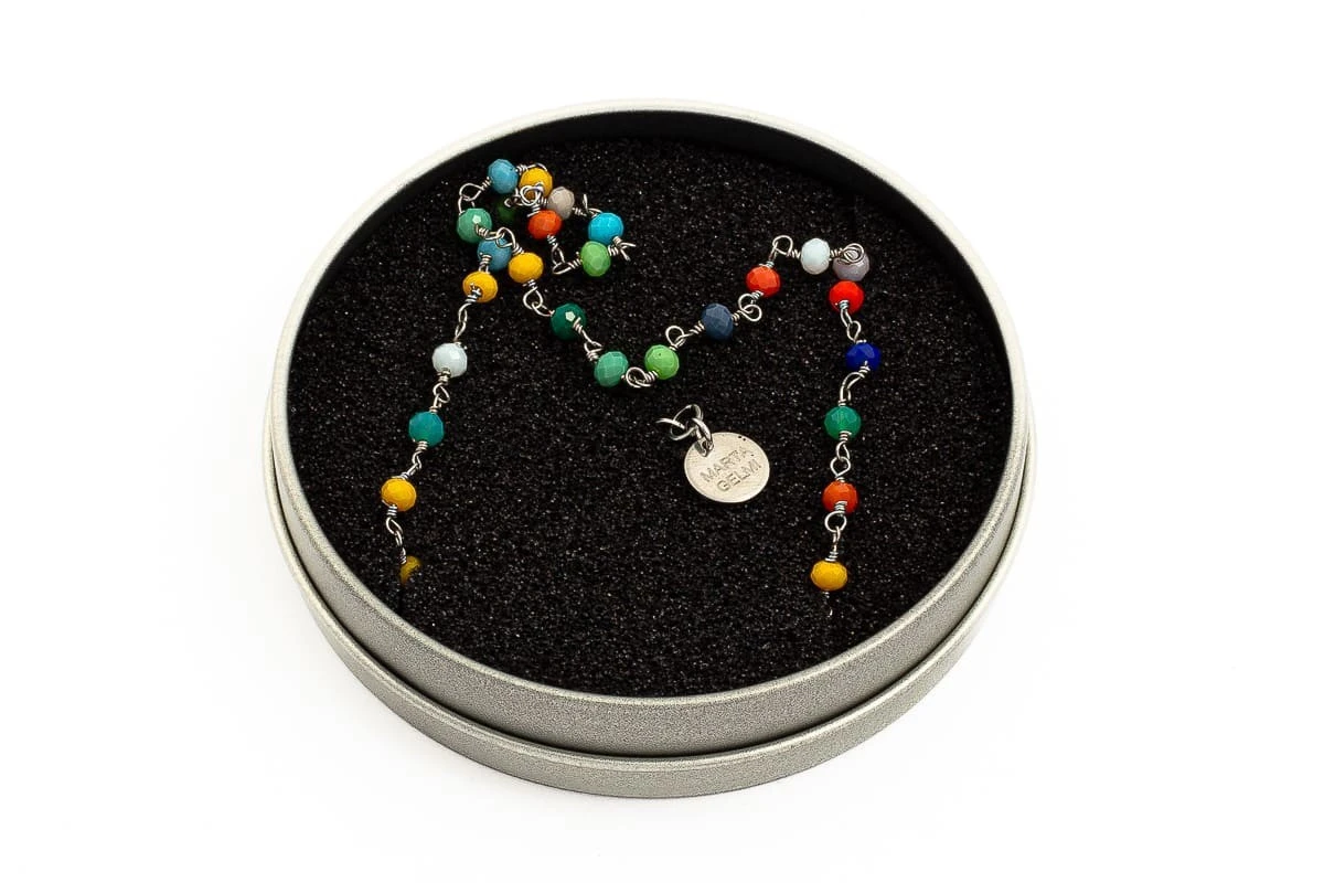 Catenella Occhiali - Collana MARTA GELMI 3XTE Religion Multicolor 3 Catenella Occhiali - Collana MARTA GELMI 3XTE Religion Multicolor - immagine 3