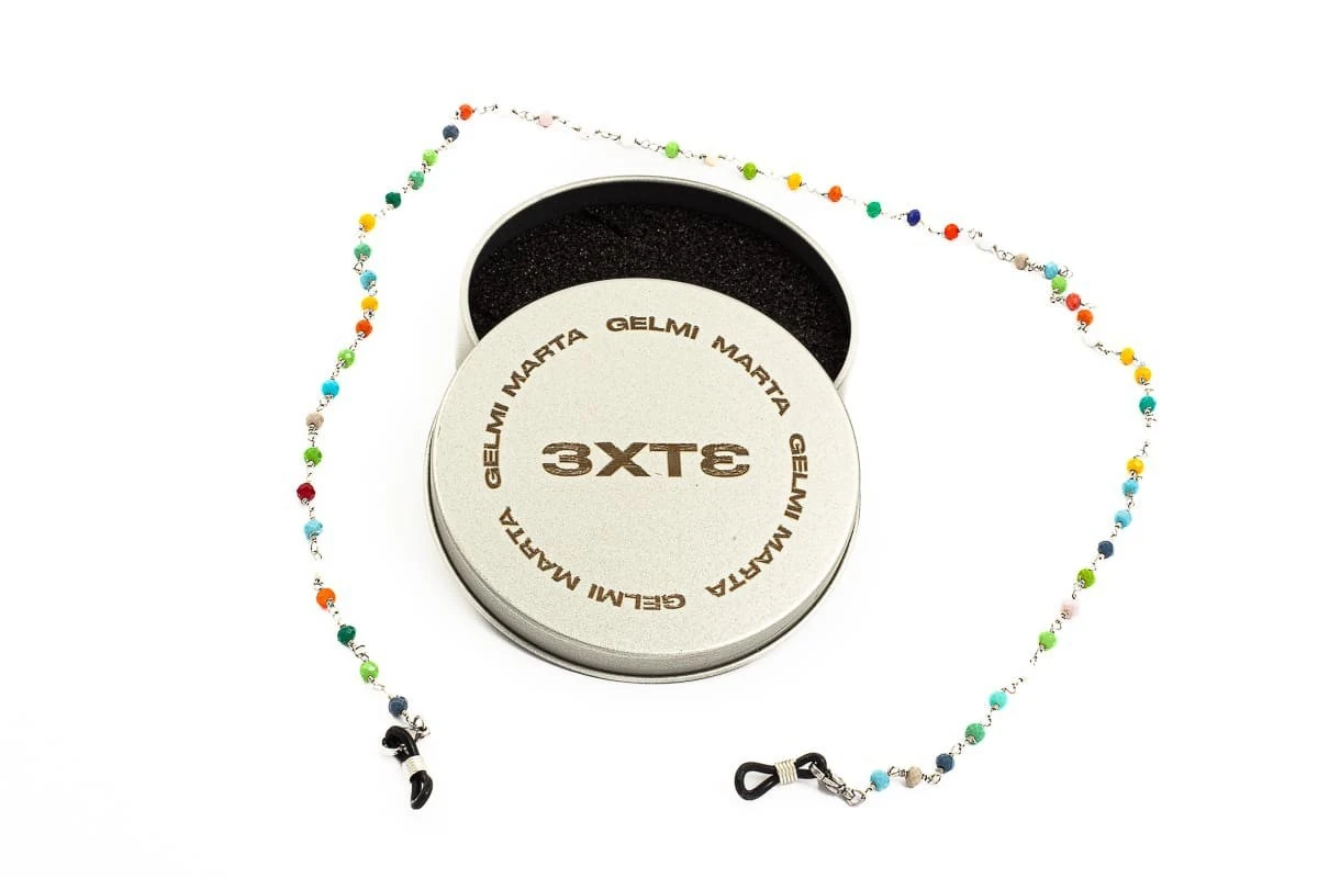 Catenella Occhiali - Collana MARTA GELMI 3XTE Religion Multicolor 1 Catenella Occhiali - Collana MARTA GELMI 3XTE Religion Multicolor