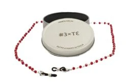 Catenella Occhiali - Collana MARTA GELMI 3XTE Religion Rosso