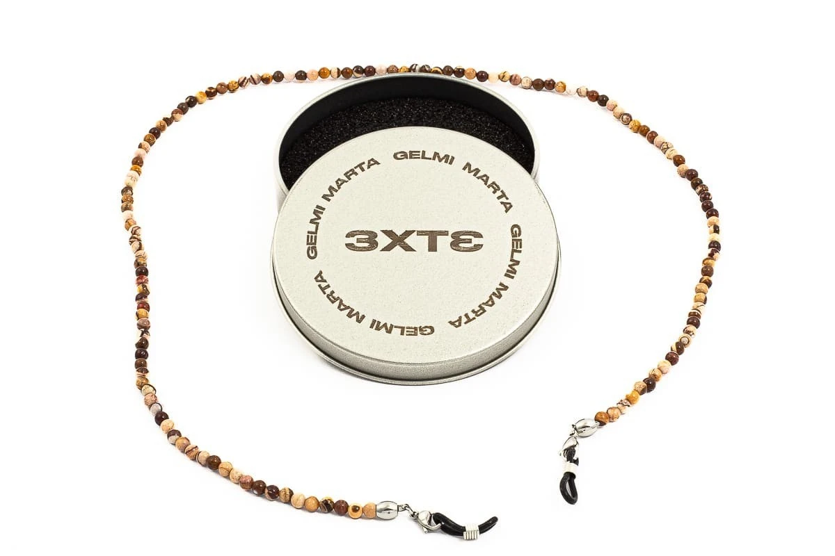 Catenella Occhiali - Collana MARTA GELMI 3XTE Rock Moakite 1 Catenella Occhiali - Collana MARTA GELMI 3XTE Rock Moakite