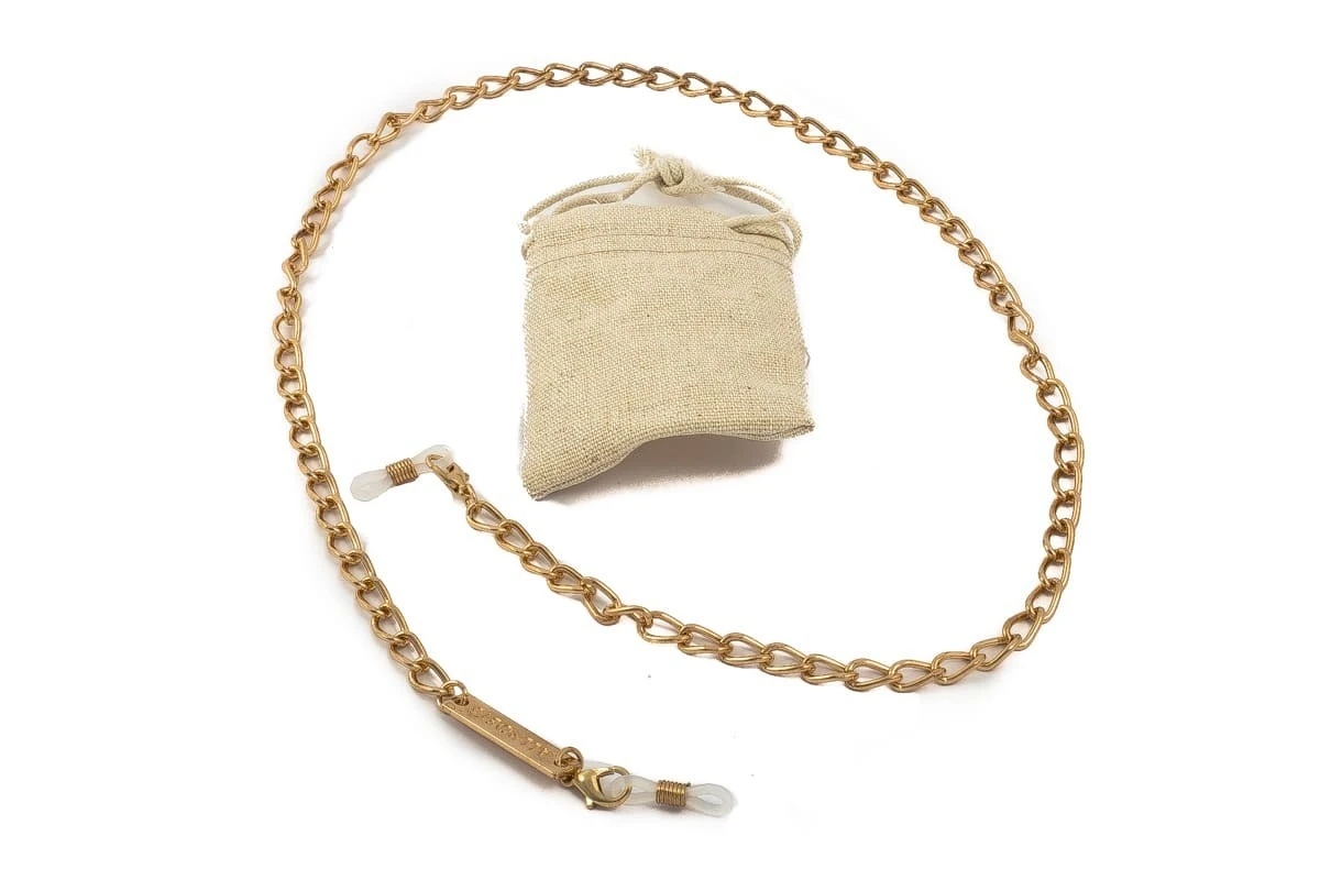 Catenella Per Occhiali ALLPOETS Chain Gold 1 Catenella Per Occhiali ALLPOETS Chain Gold