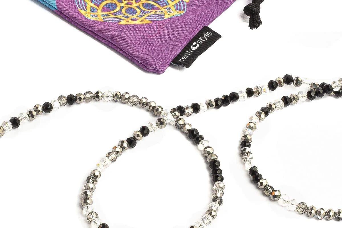 Catenella Per Occhiali CENTRO STYLE Nairobi 74055 Black 1 Catenella Per Occhiali CENTRO STYLE Nairobi 74055 Black