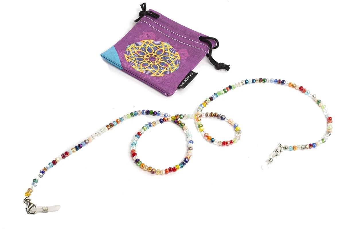 Catenella Per Occhiali CENTRO STYLE Nairobi 74055 Multi 2 1 Catenella Per Occhiali CENTRO STYLE Nairobi 74055 Multi 2