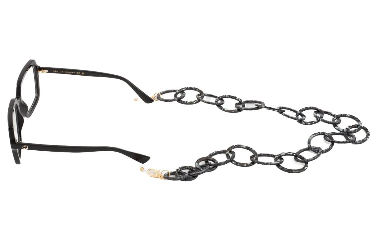 Catenella Portaocchiali AIRPORT Air 10166 Oval Black 2 Catenella Portaocchiali AIRPORT Air 10166 Oval Black - immagine 2