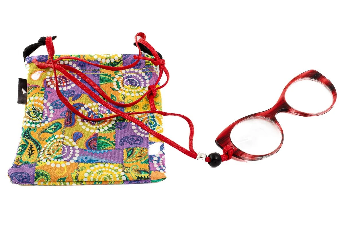 Collana Con Lenti Ingrandenti AIRPORT Air 09583 Rosso 2 Collana Con Lenti Ingrandenti AIRPORT Air 09583 Rosso - immagine 2