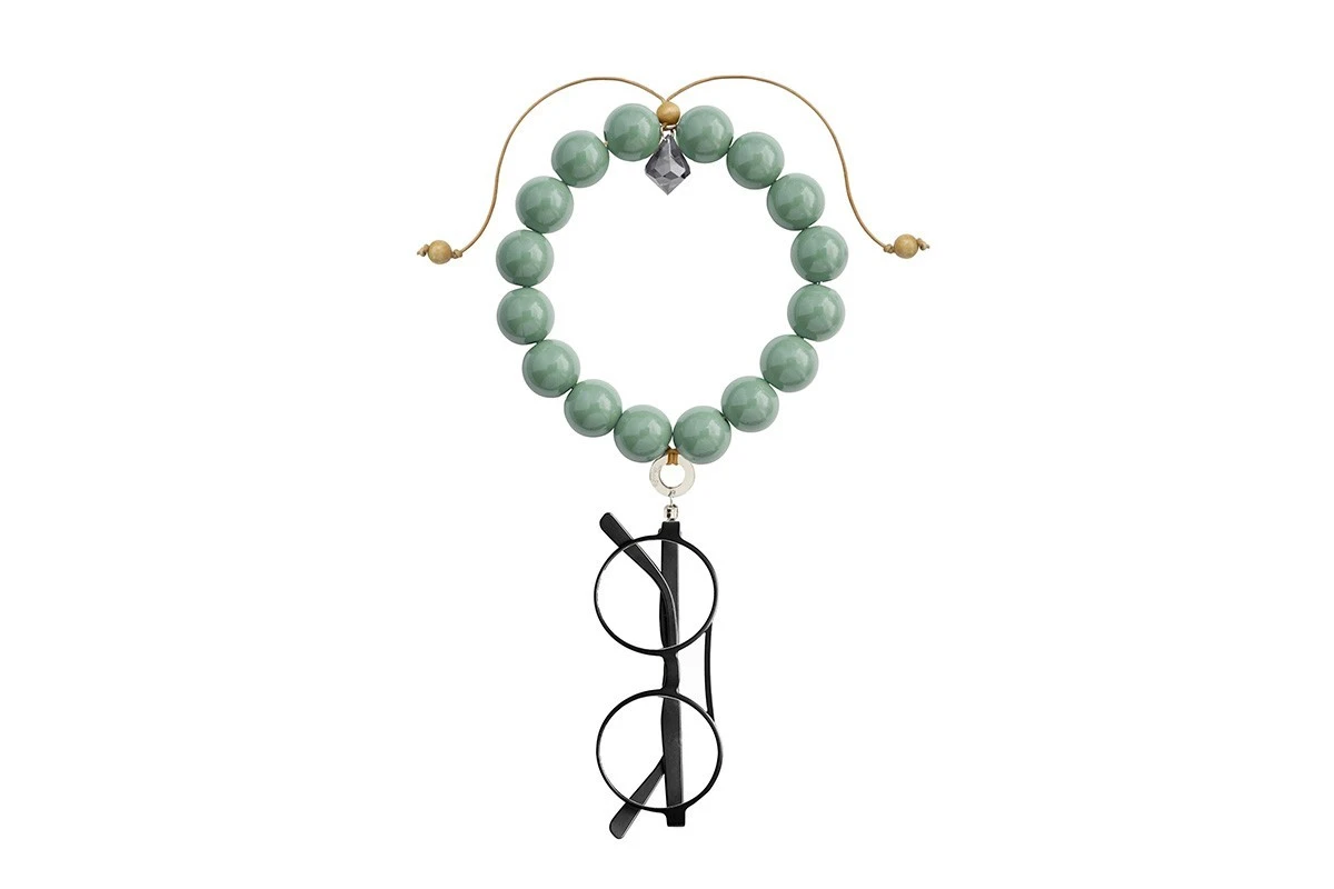 Collana Portaocchiali Magnetica EYESONOFF Colors Acqua 1 Collana Portaocchiali Magnetica EYESONOFF Colors Acqua