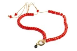 Collana Portaocchiali Magnetica EYESONOFF Glassy Rossa -Negozio al dettaglio Stylottica collana portaocchiali magnetica eyesonoff glassy rossa 1