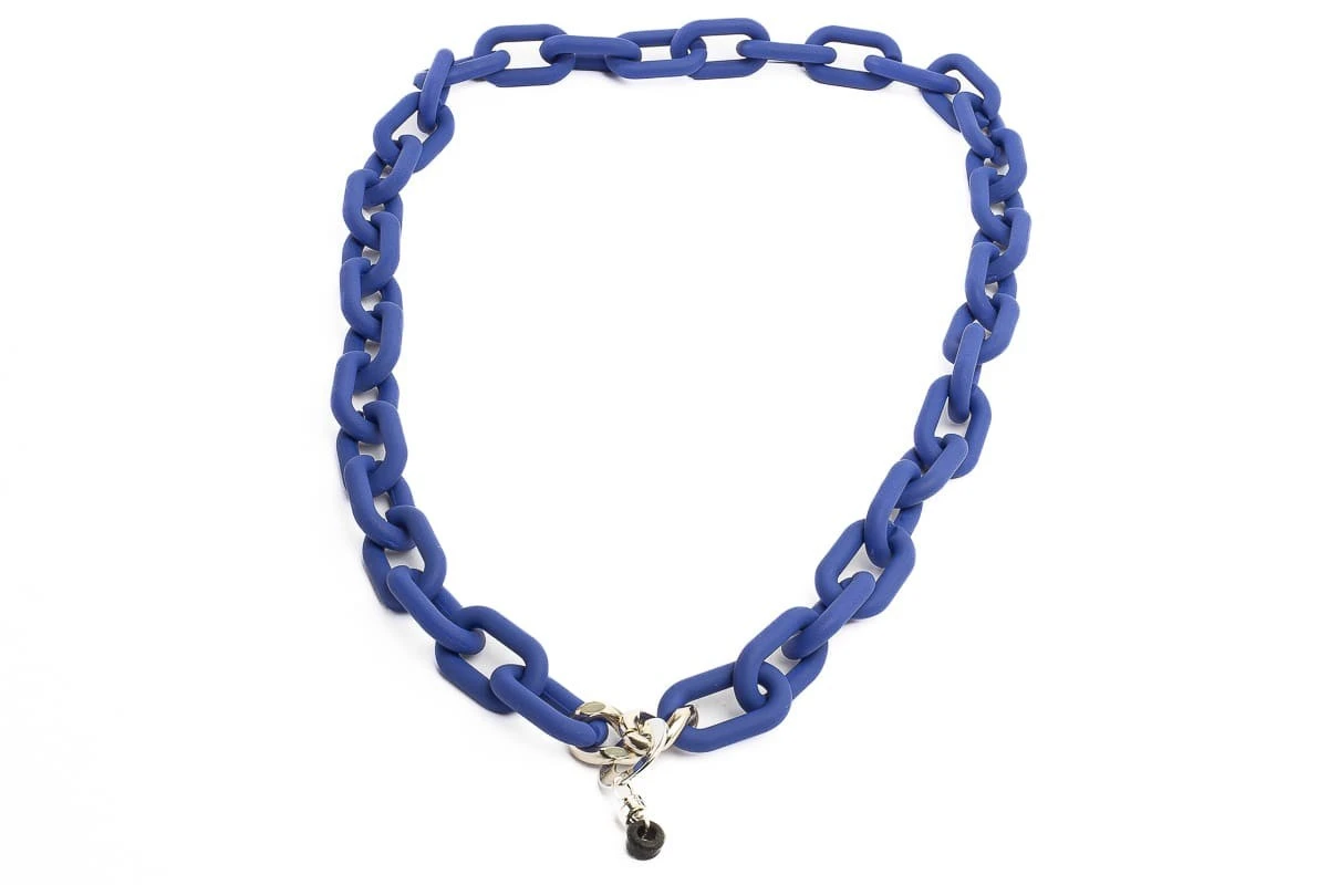 Collana Portaocchiali Magnetica EYESONOFF Jelly Blu 2 Collana Portaocchiali Magnetica EYESONOFF Jelly Blu - immagine 2