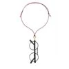 Collana Portaocchiali Magnetica EYESONOFF Laccio Rosso