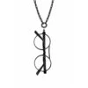 Collana Portaocchiali Magnetica EYESONOFF Mini Deco Nero