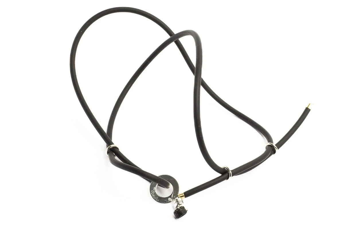 Collana Portaocchiali Magnetica EYESONOFF Rodeo Caucciù Nero 2 Collana Portaocchiali Magnetica EYESONOFF Rodeo Caucciù Nero - immagine 2