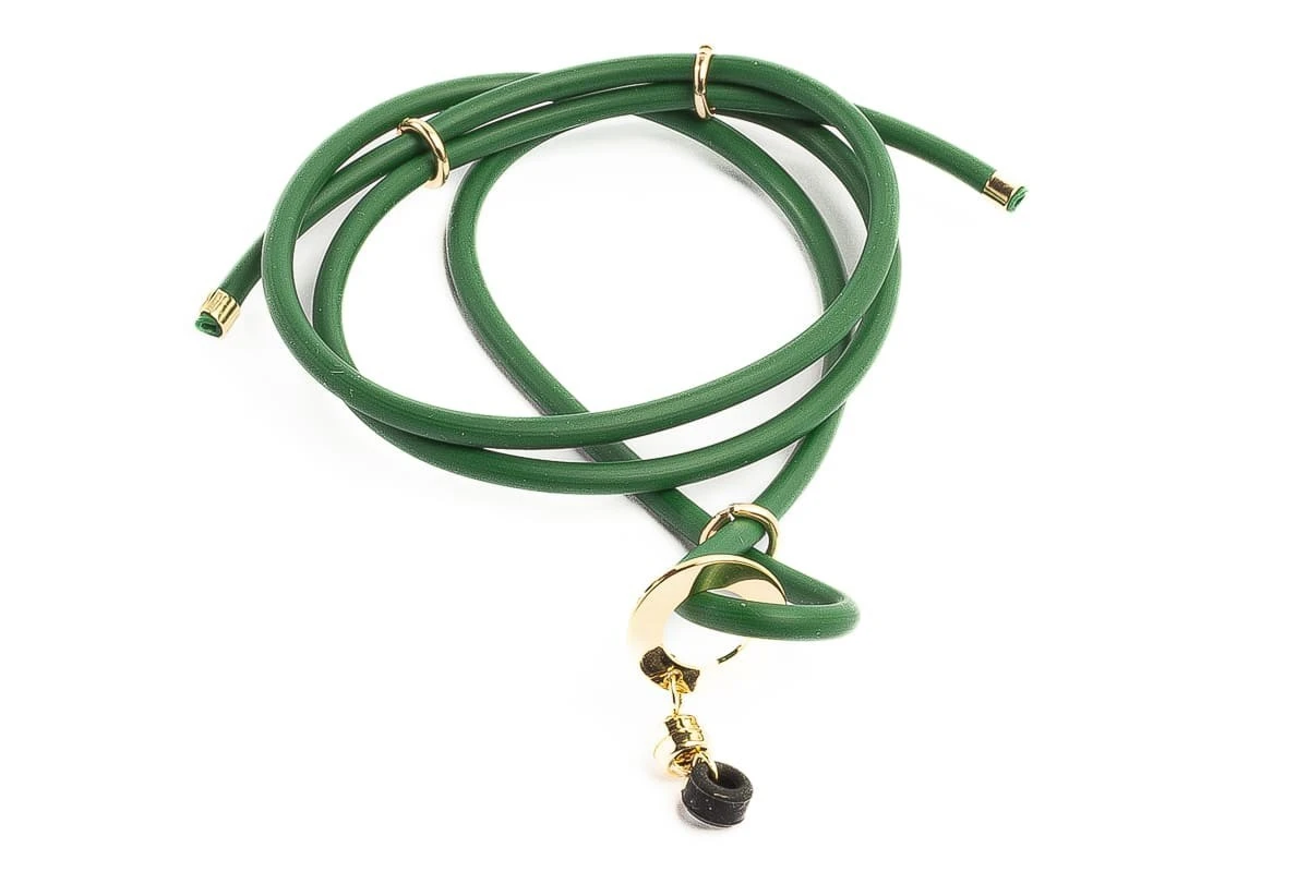 Collana Portaocchiali Magnetica EYESONOFF Rodeo Caucciù Verde 2 Collana Portaocchiali Magnetica EYESONOFF Rodeo Caucciù Verde - immagine 2