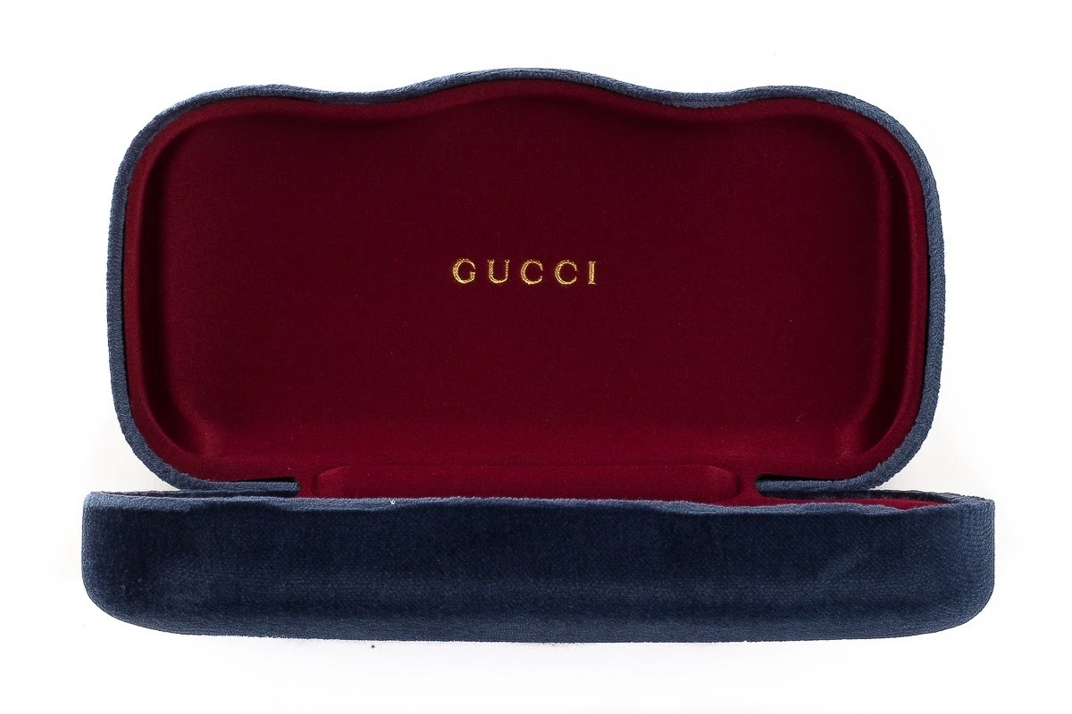 Custodia Occhiali Rigida GUCCI Hard Case Blue 1 Custodia Occhiali Rigida GUCCI Hard Case Blue