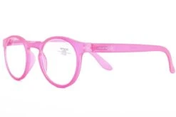 Occhiali Da Lettura Premontati DOUBLEICE Round Fluo Pink -Negozio al dettaglio Stylottica occhiali da lettura premontati doubleice round fluo pink 4