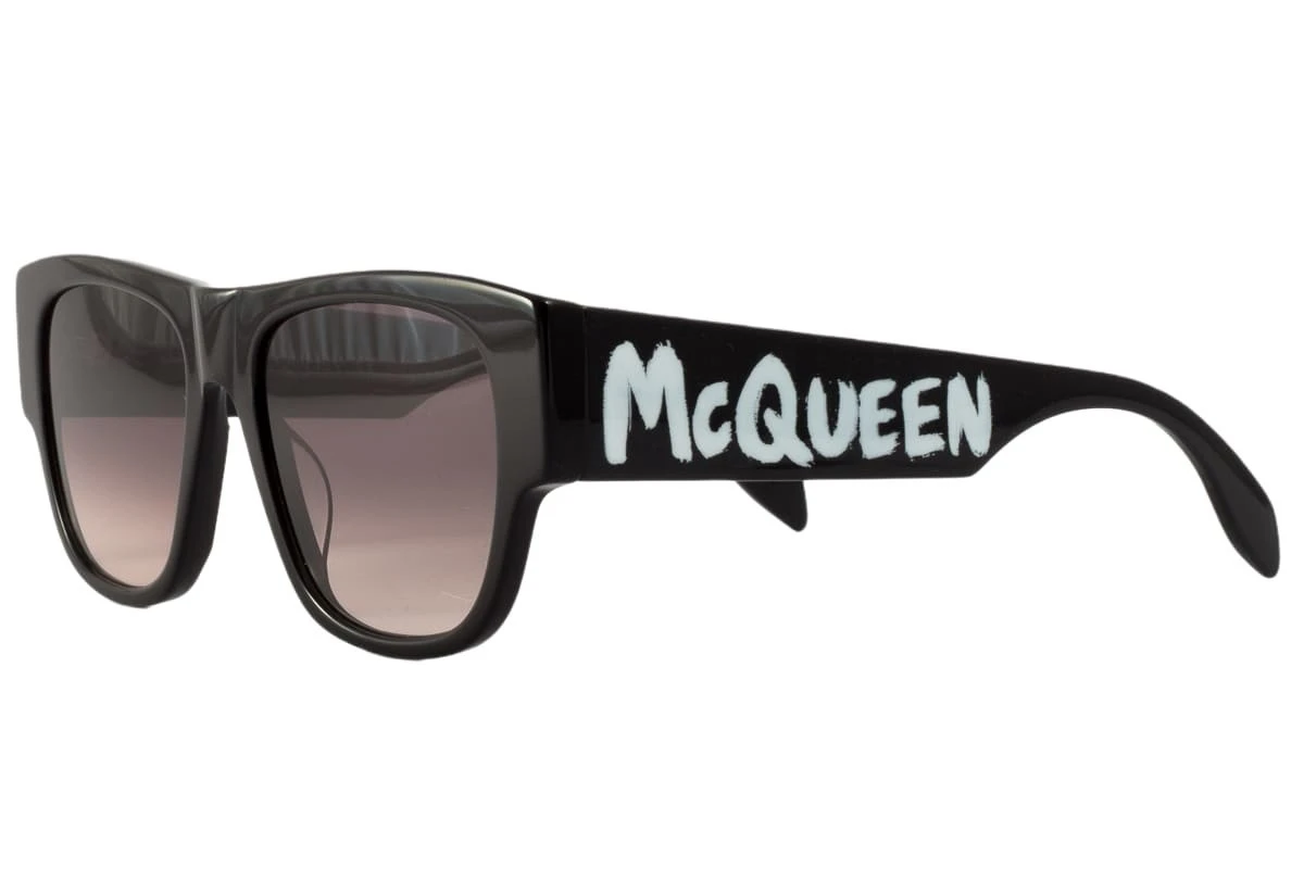 Occhiali Da Sole ALEXANDER MCQUEEN AM0328S 001 2 Occhiali Da Sole ALEXANDER MCQUEEN AM0328S 001 - immagine 2
