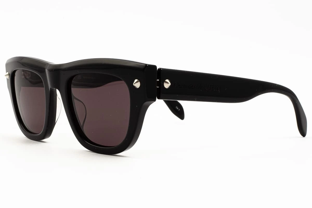 Occhiali Da Sole ALEXANDER MCQUEEN AM0425S 001 2 Occhiali Da Sole ALEXANDER MCQUEEN AM0425S 001 - immagine 2