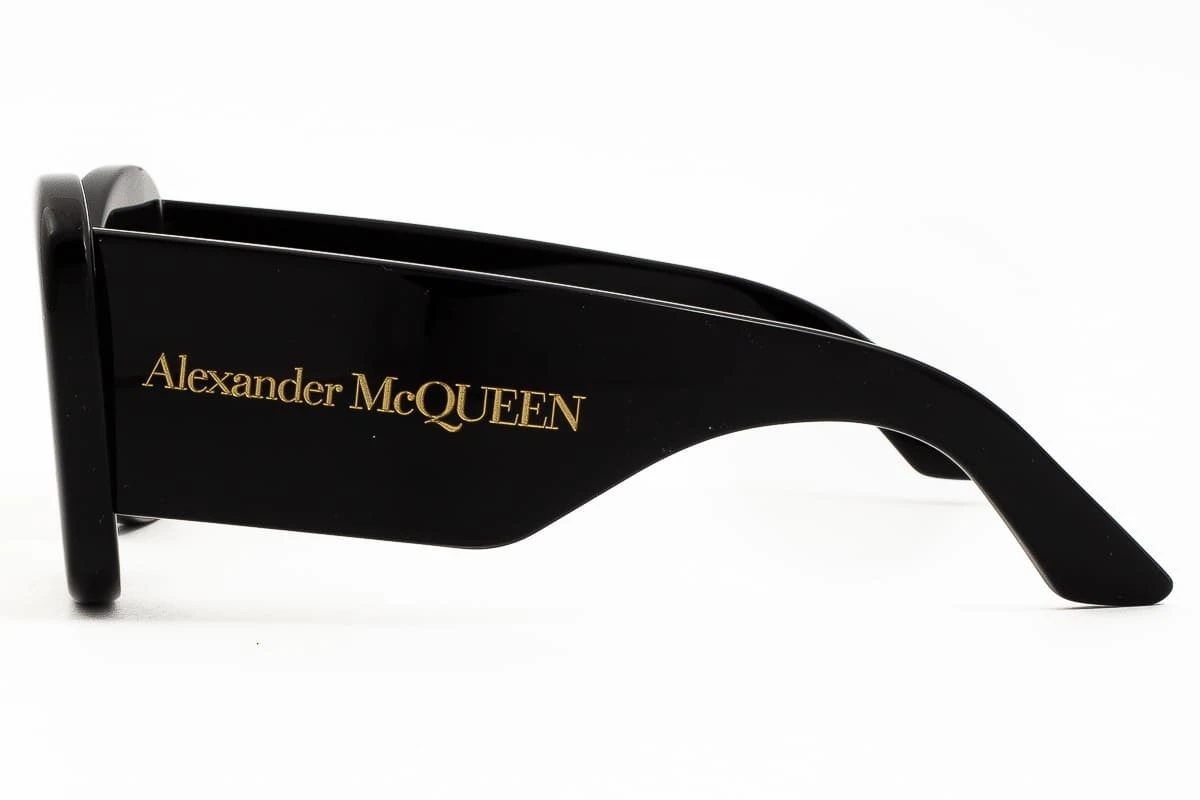 Occhiali Da Sole ALEXANDER MCQUEEN AM0434S 001 3 Occhiali Da Sole ALEXANDER MCQUEEN AM0434S 001 - immagine 3