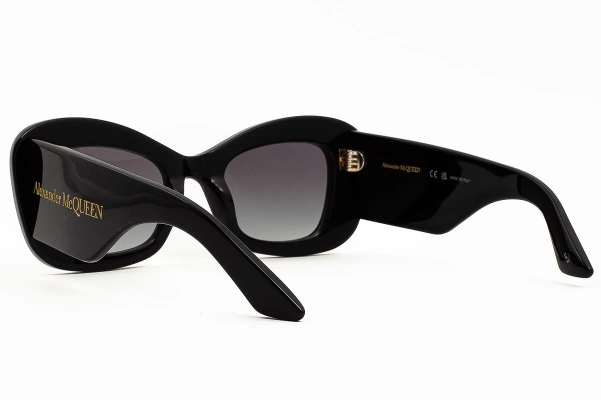 Occhiali Da Sole ALEXANDER MCQUEEN AM0434S 001 4 Occhiali Da Sole ALEXANDER MCQUEEN AM0434S 001 - immagine 4