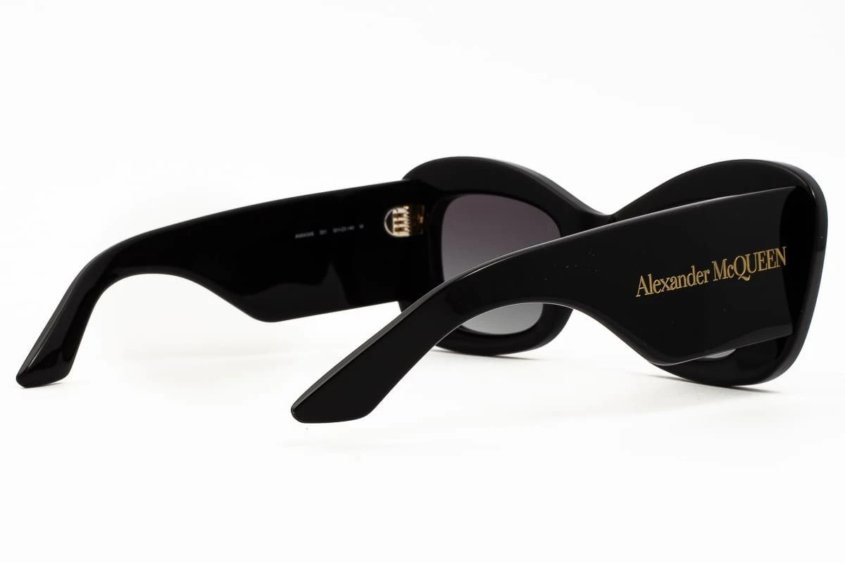 Occhiali Da Sole ALEXANDER MCQUEEN AM0434S 001 5 Occhiali Da Sole ALEXANDER MCQUEEN AM0434S 001 - immagine 5