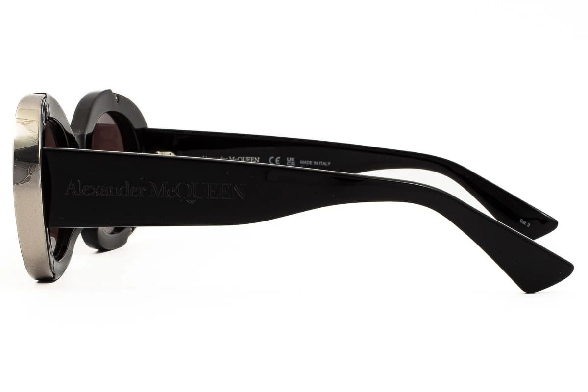 Occhiali Da Sole ALEXANDER MCQUEEN AM0445S 001 3 Occhiali Da Sole ALEXANDER MCQUEEN AM0445S 001 - immagine 3