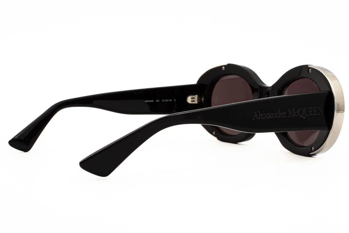 Occhiali Da Sole ALEXANDER MCQUEEN AM0445S 001 5 Occhiali Da Sole ALEXANDER MCQUEEN AM0445S 001 - immagine 5