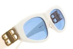 Occhiali Da Sole BALENCIAGA BB0095S 004 Bianco Oro 12 Occhiali Da Sole BALENCIAGA BB0095S 004 Bianco Oro -Negozio al dettaglio Stylottica occhiali da sole balenciaga bb0095s 004 bianco oro 4