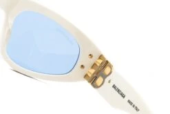 Occhiali Da Sole BALENCIAGA BB0095S 004 Bianco Oro 14 Occhiali Da Sole BALENCIAGA BB0095S 004 Bianco Oro -Negozio al dettaglio Stylottica occhiali da sole balenciaga bb0095s 004 bianco oro 6