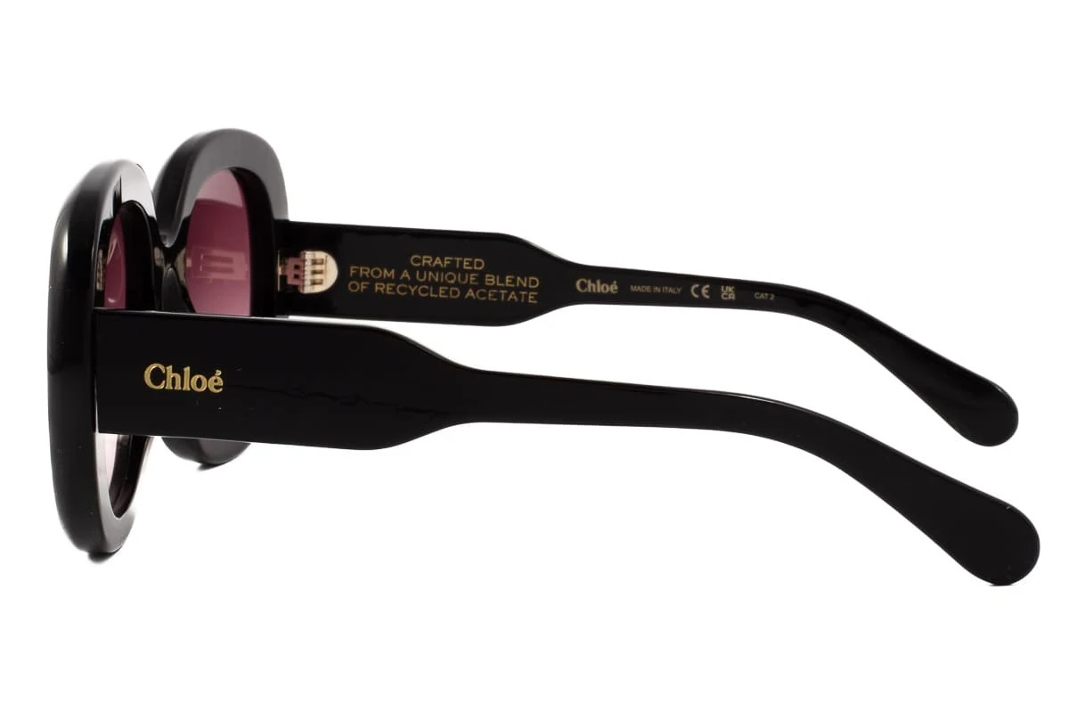 Chloé Occhiali Da Sole CHLOÉ CH0153S 001 Recycled 3 Chloé Occhiali Da Sole CHLOÉ CH0153S 001 Recycled - immagine 3