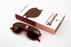 Occhiali Da Sole DOUBLEICE Seventies Purple