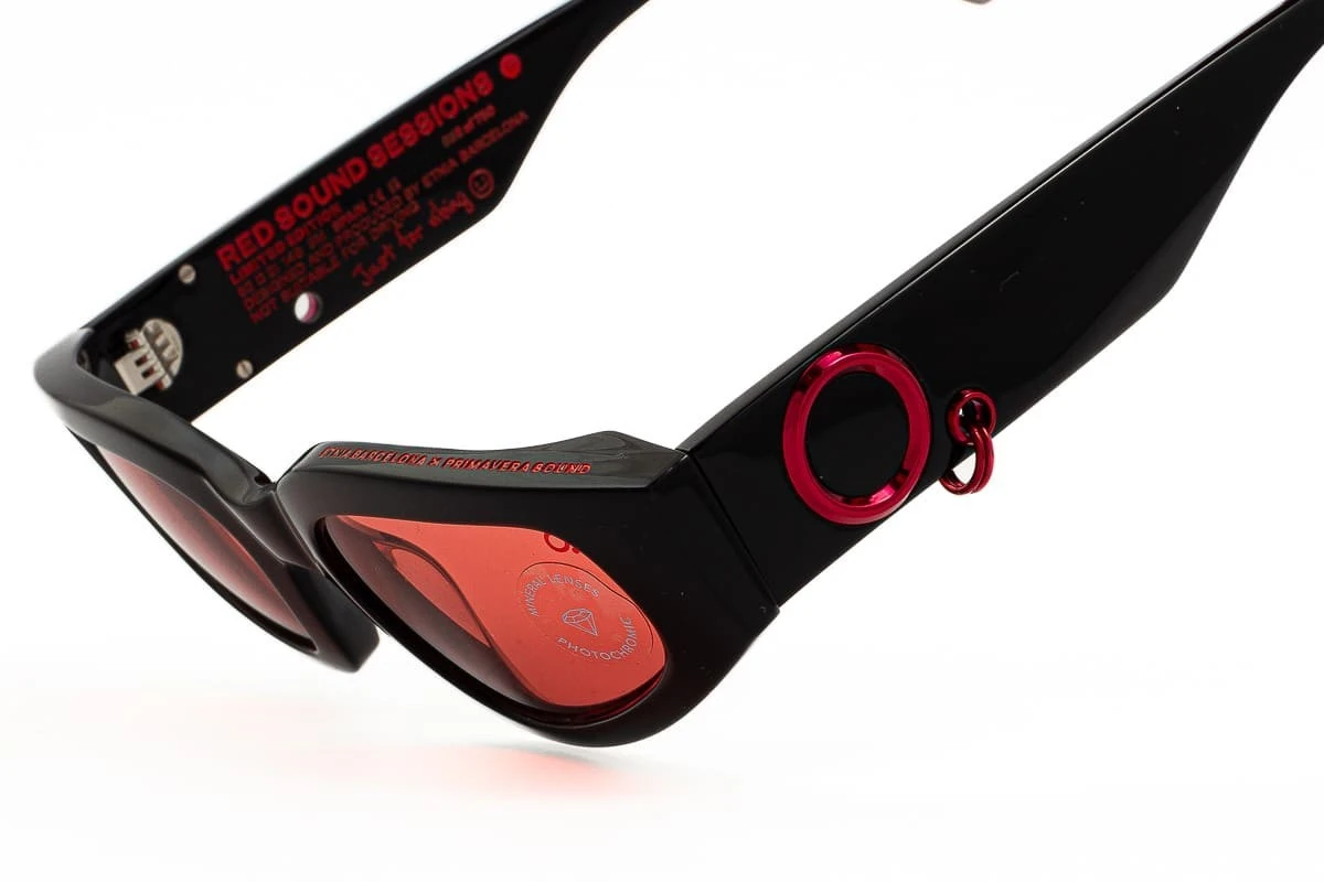 Occhiali Da Sole ETNIA BARCELONA Red Sound Sessions Primavera Sound Bk Limited Edition 7 Occhiali Da Sole ETNIA BARCELONA Red Sound Sessions Primavera Sound Bk Limited Edition - immagine 7