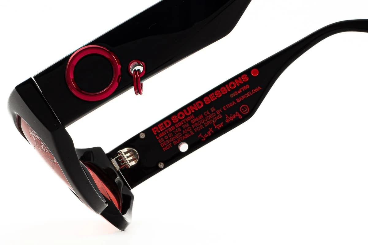 Occhiali Da Sole ETNIA BARCELONA Red Sound Sessions Primavera Sound Bk Limited Edition 8 Occhiali Da Sole ETNIA BARCELONA Red Sound Sessions Primavera Sound Bk Limited Edition - immagine 8