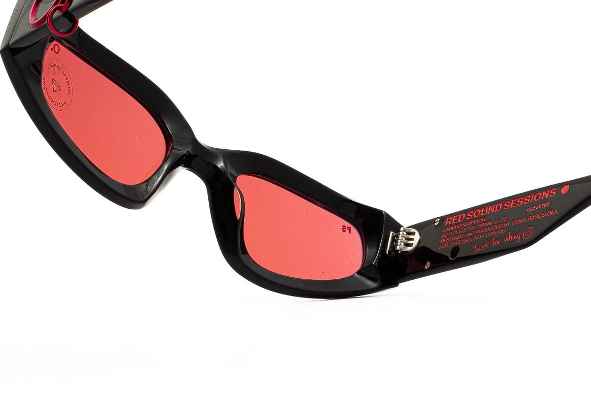 Occhiali Da Sole ETNIA BARCELONA Red Sound Sessions Primavera Sound Bk Limited Edition 9 Occhiali Da Sole ETNIA BARCELONA Red Sound Sessions Primavera Sound Bk Limited Edition - immagine 9