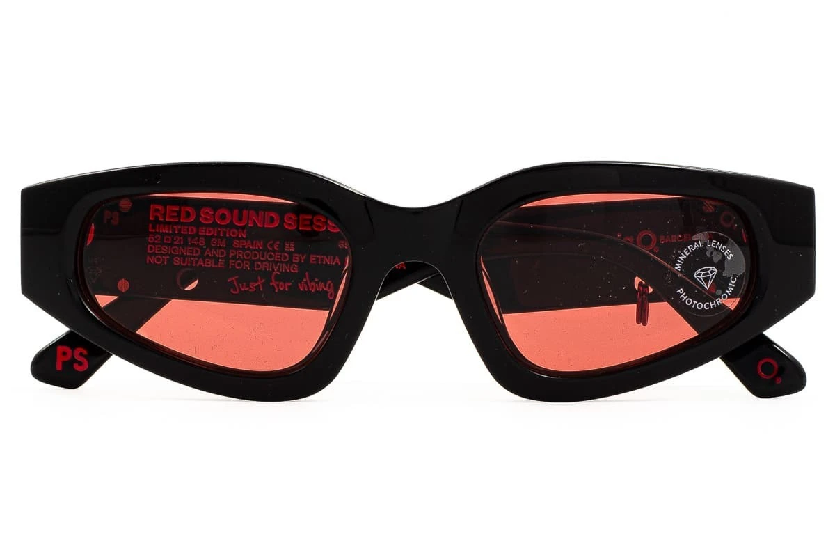 Occhiali Da Sole ETNIA BARCELONA Red Sound Sessions Primavera Sound Bk Limited Edition 1 Occhiali Da Sole ETNIA BARCELONA Red Sound Sessions Primavera Sound Bk Limited Edition