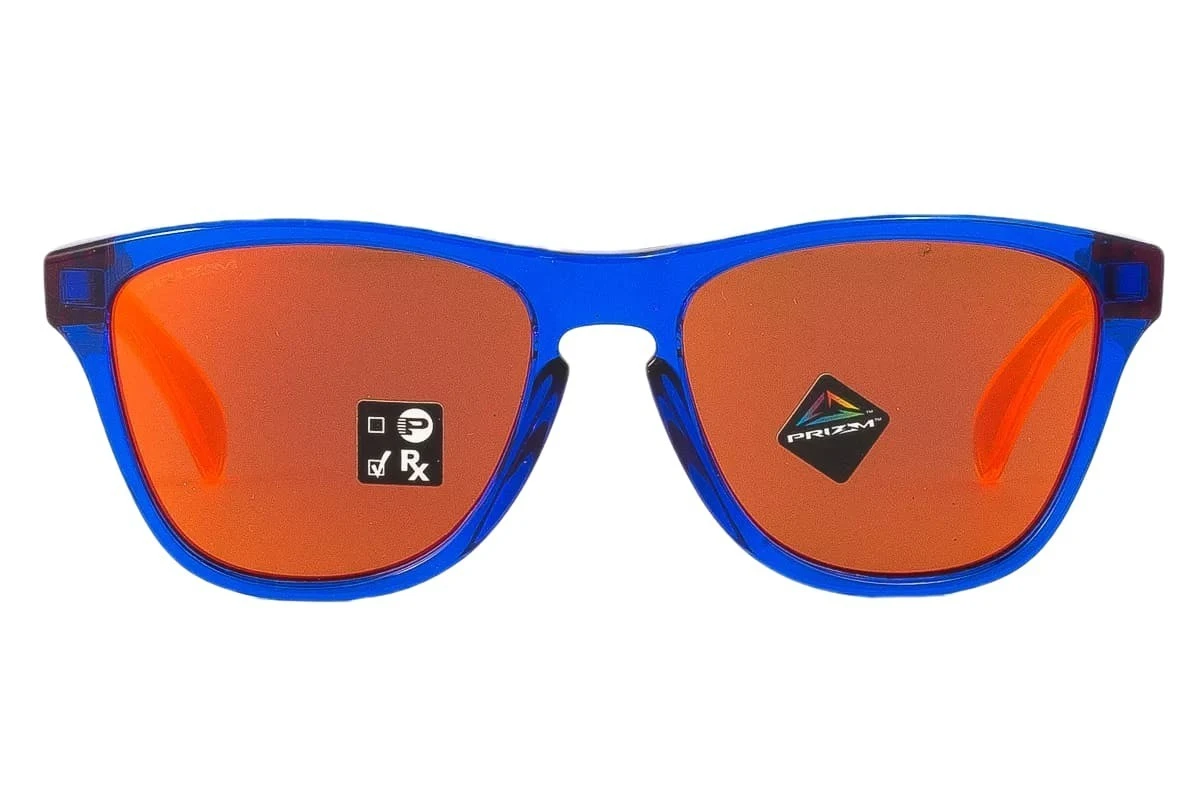 Occhiali Da Sole Per Bambini OAKLEY Frogskins XXS OJ9009-0648 Prizm 1 Occhiali Da Sole Per Bambini OAKLEY Frogskins XXS OJ9009-0648 Prizm