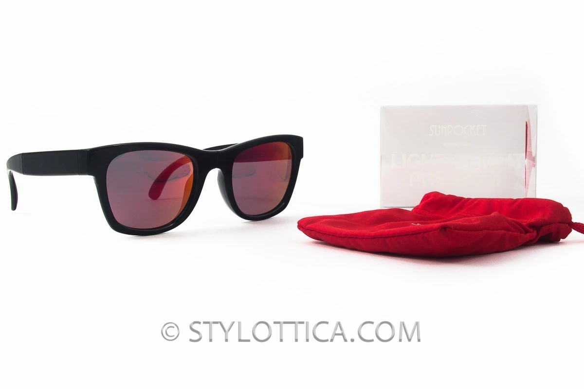 Occhiali Da Sole Pieghevoli SUNPOCKET Tobago Wild Black 7 Occhiali Da Sole Pieghevoli SUNPOCKET Tobago Wild Black - immagine 7