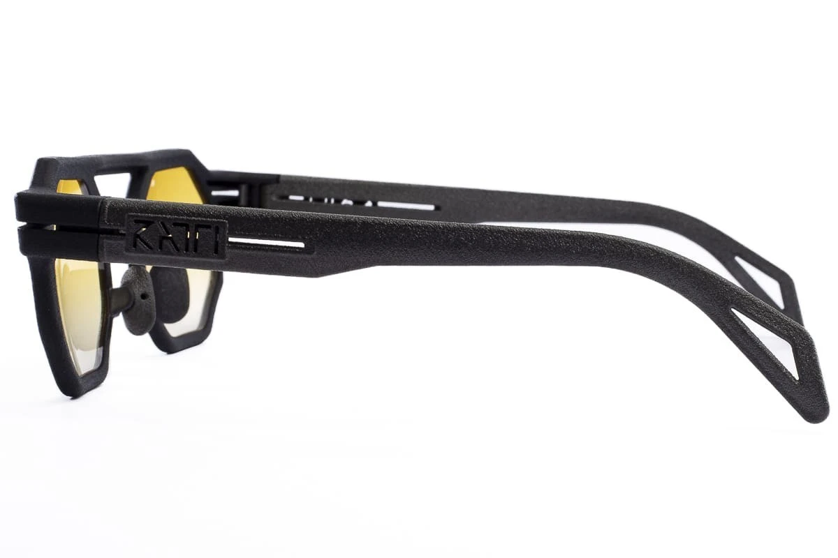 Occhiali Da Sole RATTI EYEWEAR Leto Yellow 3D Printed 3 Occhiali Da Sole RATTI EYEWEAR Leto Yellow 3D Printed - immagine 3