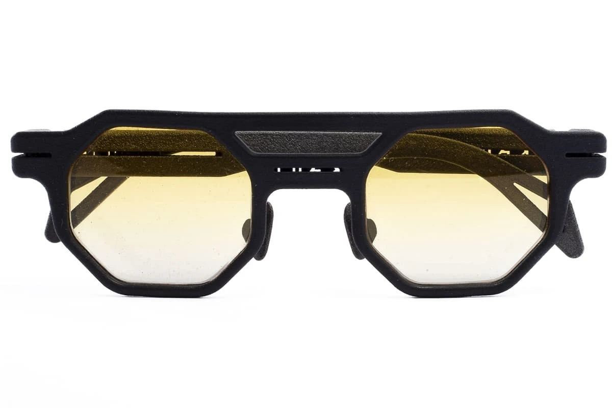 Occhiali Da Sole RATTI EYEWEAR Leto Yellow 3D Printed 1 Occhiali Da Sole RATTI EYEWEAR Leto Yellow 3D Printed