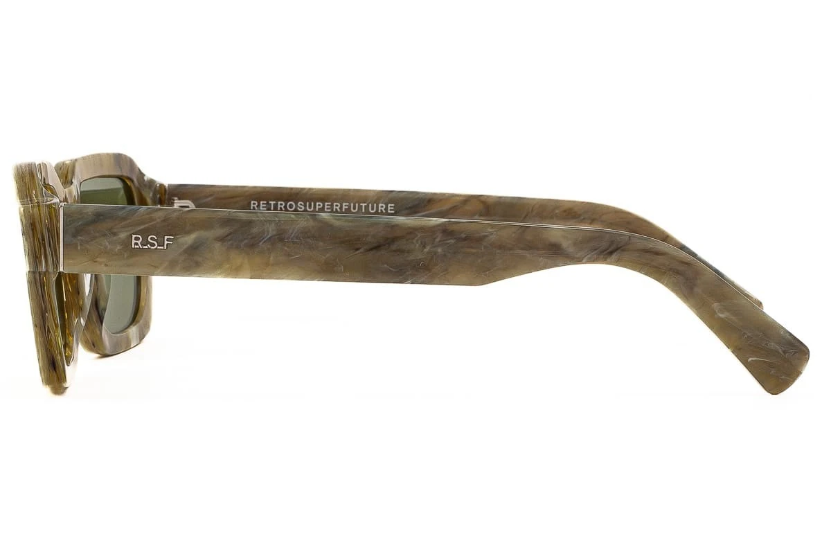 Occhiali Da Sole RETROSUPERFUTURE Caro Roccia Green NZC 3 Occhiali Da Sole RETROSUPERFUTURE Caro Roccia Green NZC - immagine 3