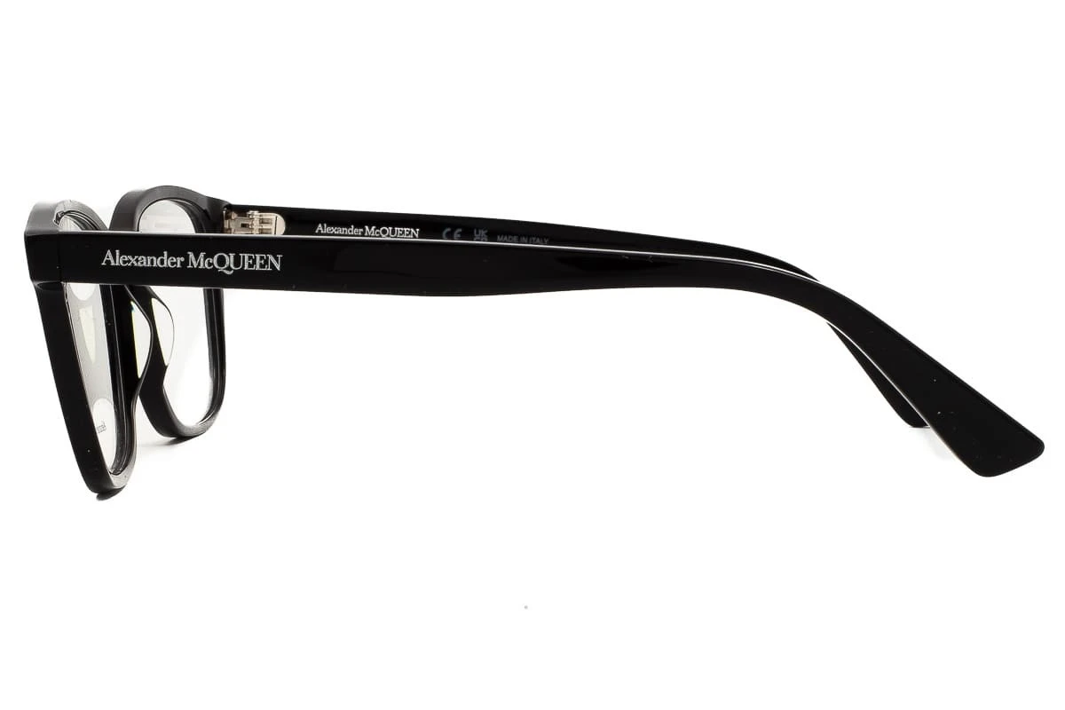 Occhiali Da Vista ALEXANDER MCQUEEN AM0462O 001 3 Occhiali Da Vista ALEXANDER MCQUEEN AM0462O 001 - immagine 3