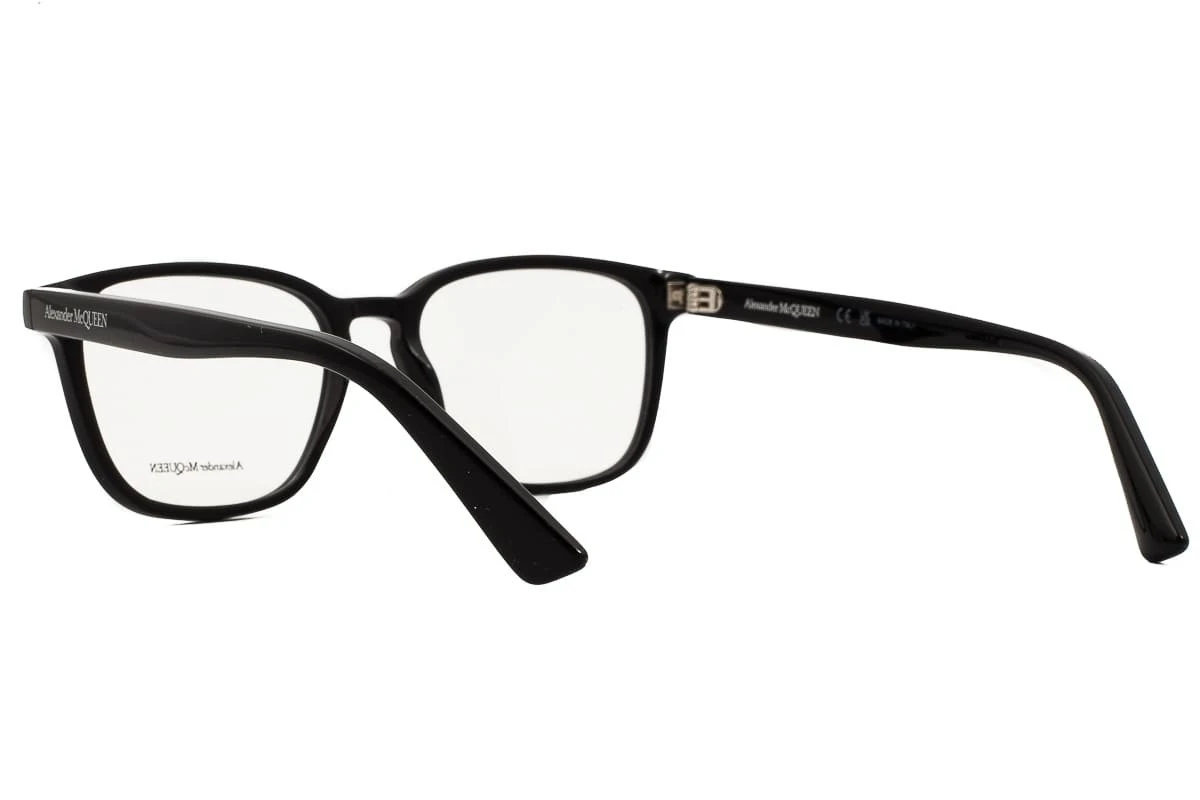 Occhiali Da Vista ALEXANDER MCQUEEN AM0462O 001 4 Occhiali Da Vista ALEXANDER MCQUEEN AM0462O 001 - immagine 4