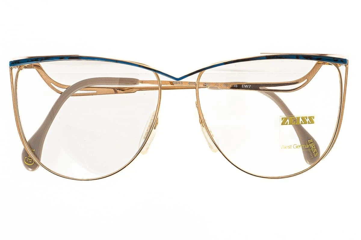 Occhiali Da Vista CARL ZEISS Carat 6845 4100 Oro 22Kt Vintage 6 Occhiali Da Vista CARL ZEISS Carat 6845 4100 Oro 22Kt Vintage - immagine 6