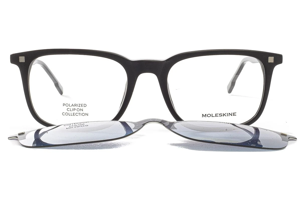 Occhiali Da Vista Con Clip Sole MOLESKINE MO1180 00 1 Occhiali Da Vista Con Clip Sole MOLESKINE MO1180 00