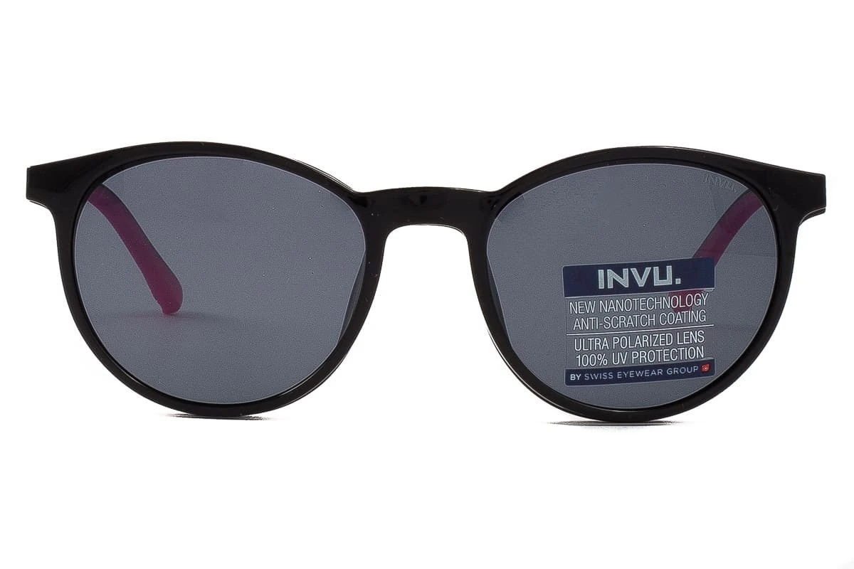 Occhiali Da Vista Con Clip Sole Per Bambini INVU M4209 D 2 Occhiali Da Vista Con Clip Sole Per Bambini INVU M4209 D - immagine 2