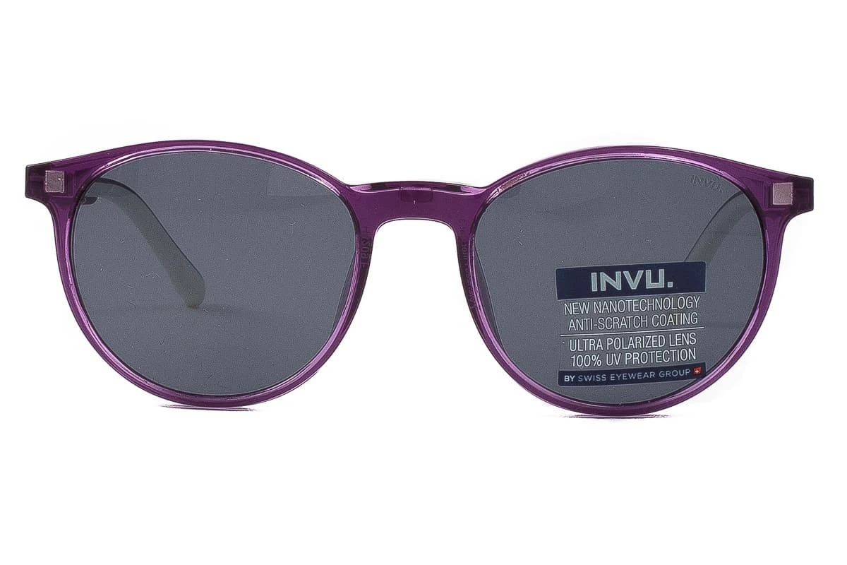 Occhiali Da Vista Con Clip Sole Per Bambini INVU M4209 F 2 Occhiali Da Vista Con Clip Sole Per Bambini INVU M4209 F - immagine 2